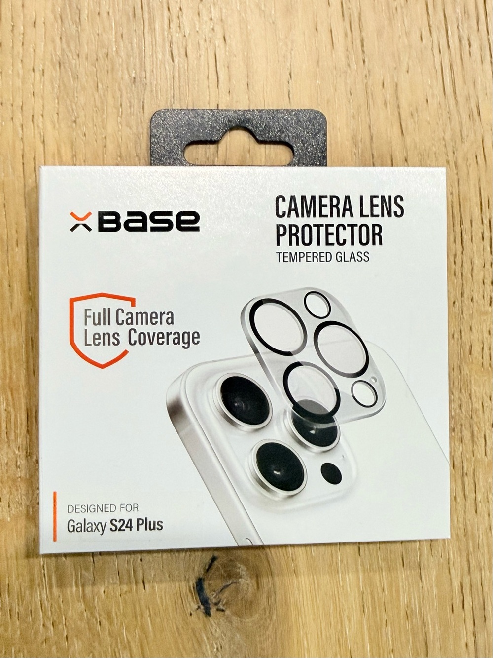 New sealed XBase Samsung Galaxy S24 Plus Camera Lens Protector tempered glass